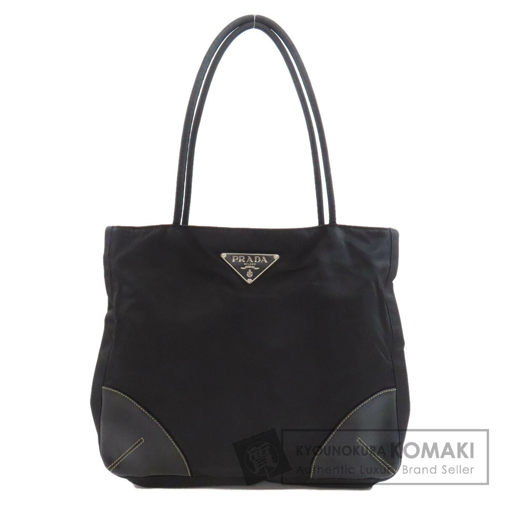 Prada Tessuto tote Shoulder Bag Black
